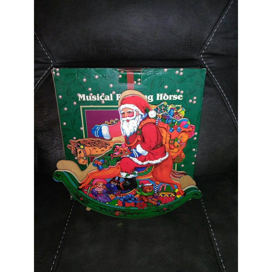 Santa Rocking Horse Musical Plays 