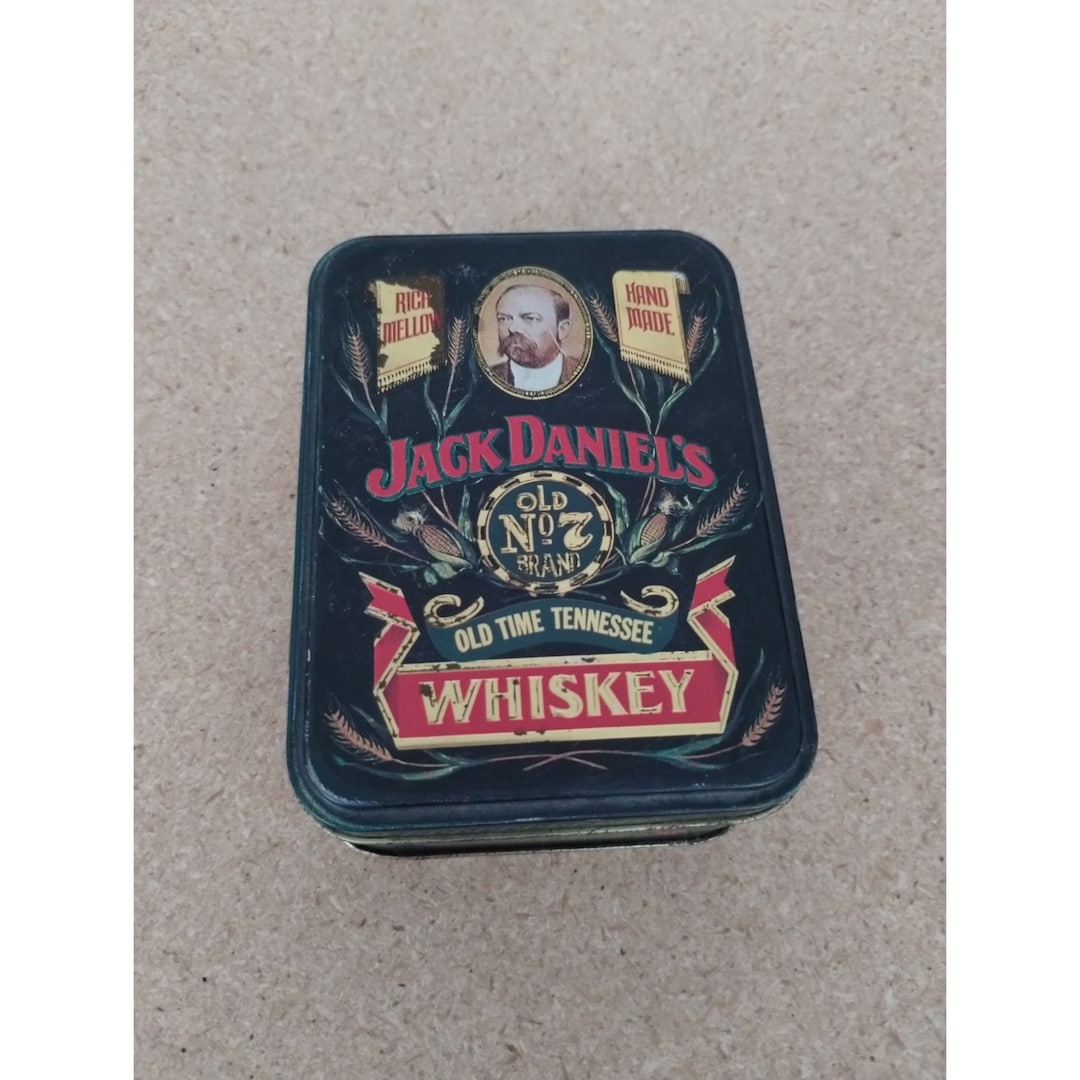 Jack Daniels Tin Box Tennessee Whiskey Hudson-scott & Son