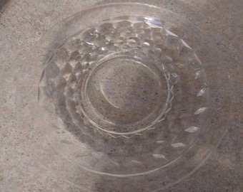 Fostoria American Clear Vintage Saucer
