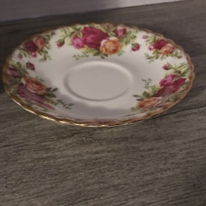 Royal Albert Old Country Roses Bone China Saucer