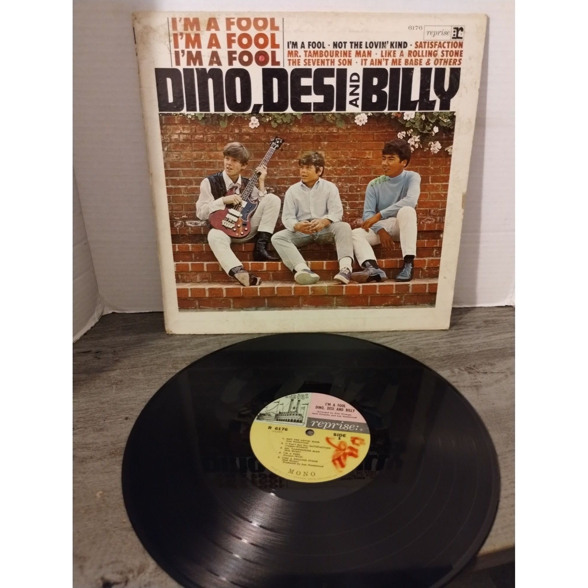 Dino, Desi & Billy I'm A Fool LP 1965 MONO Reprise R-6176 - Etsy