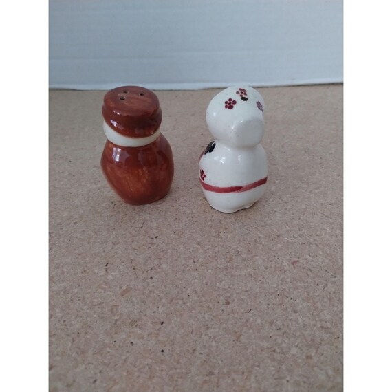 Ceramic Man & Woman Salt and Pepper Shaker Set Japan - Etsy