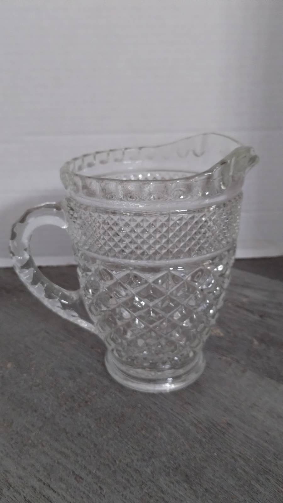 Anchor Hocking Wexford Clear Glass Vintage Beverage Pitcher 5 3/4 - Etsy
