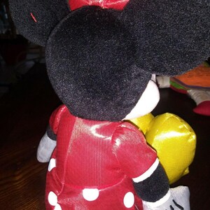 Disney Minnie Mouse TY Sparkle 12' Plush Set w/ Sparkly Clothes image 2