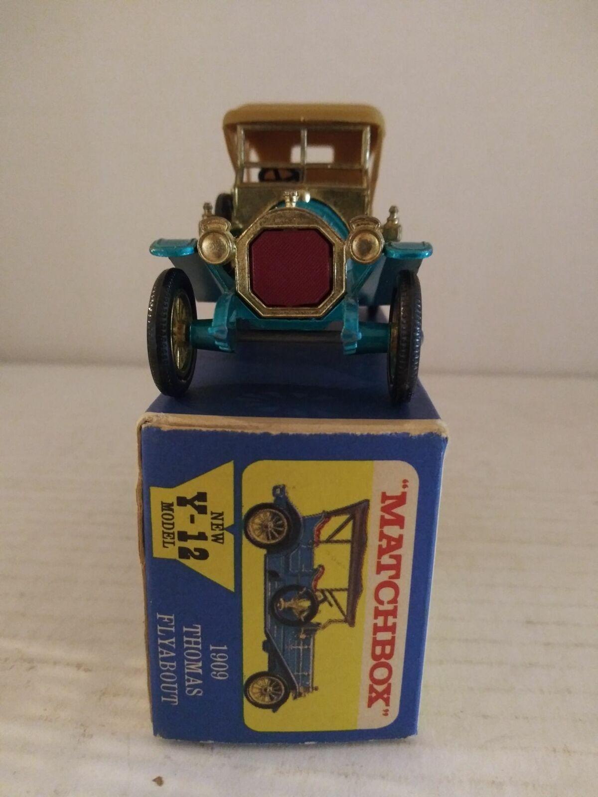 Lesney MATCHBOX Models of Yesteryear No Y12-2 1909 Thomas Flyabout