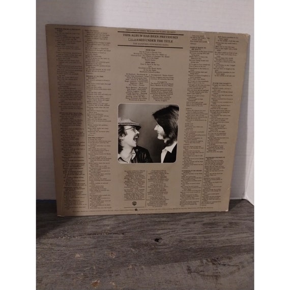 Sanford and Townsend Smoke From A Distant Fire 1978 Vinyl LP W&B