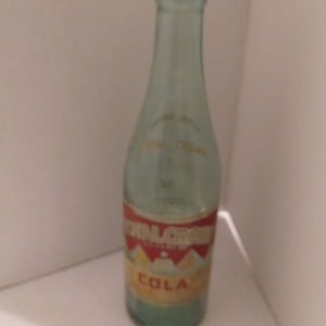 Royal Crown RC Cola 12 Oz Bottle Pyramids 1936 Nehi Corporation Newark NJ