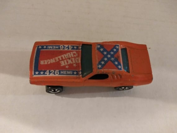 Vintage 1970 Hot Wheels Dixie Challenger 426 Hemi - Etsy