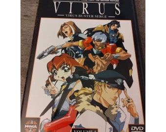 Virus Virus Buster Serge Vol. 1 & Vol. 3 (DVD, 2003) Used