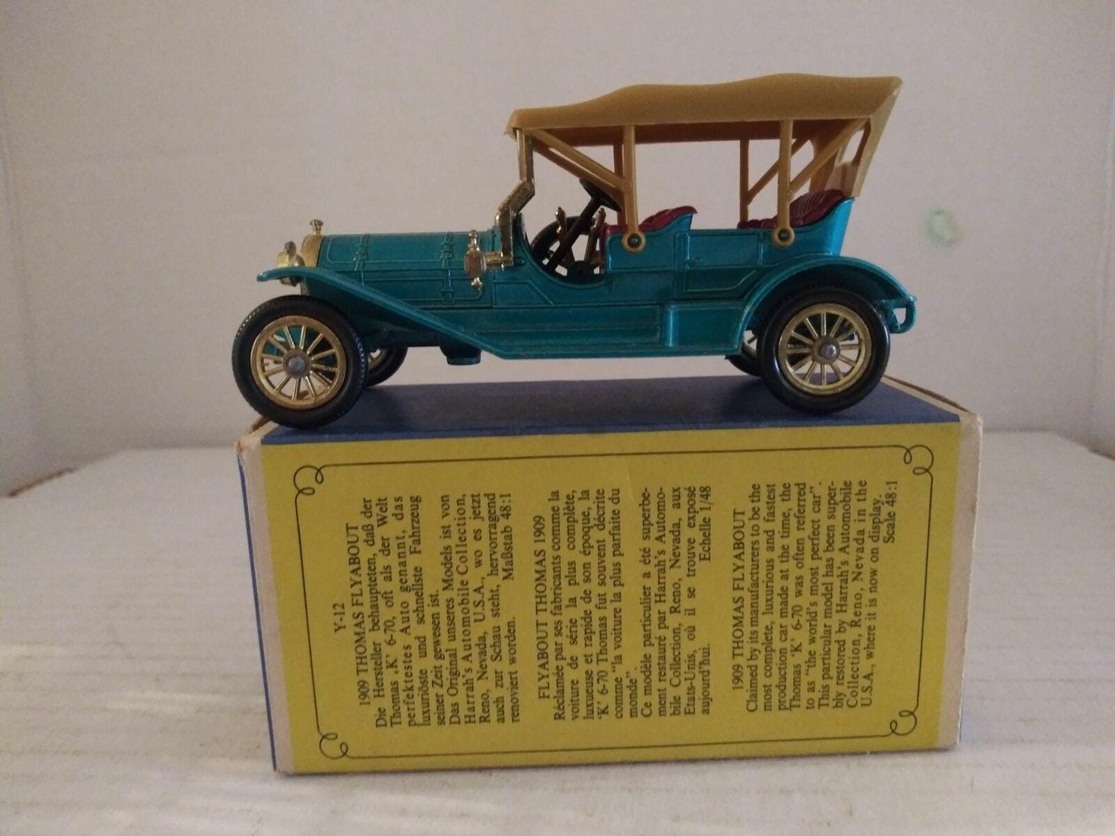 Lesney MATCHBOX Models of Yesteryear No Y12-2 1909 Thomas Flyabout