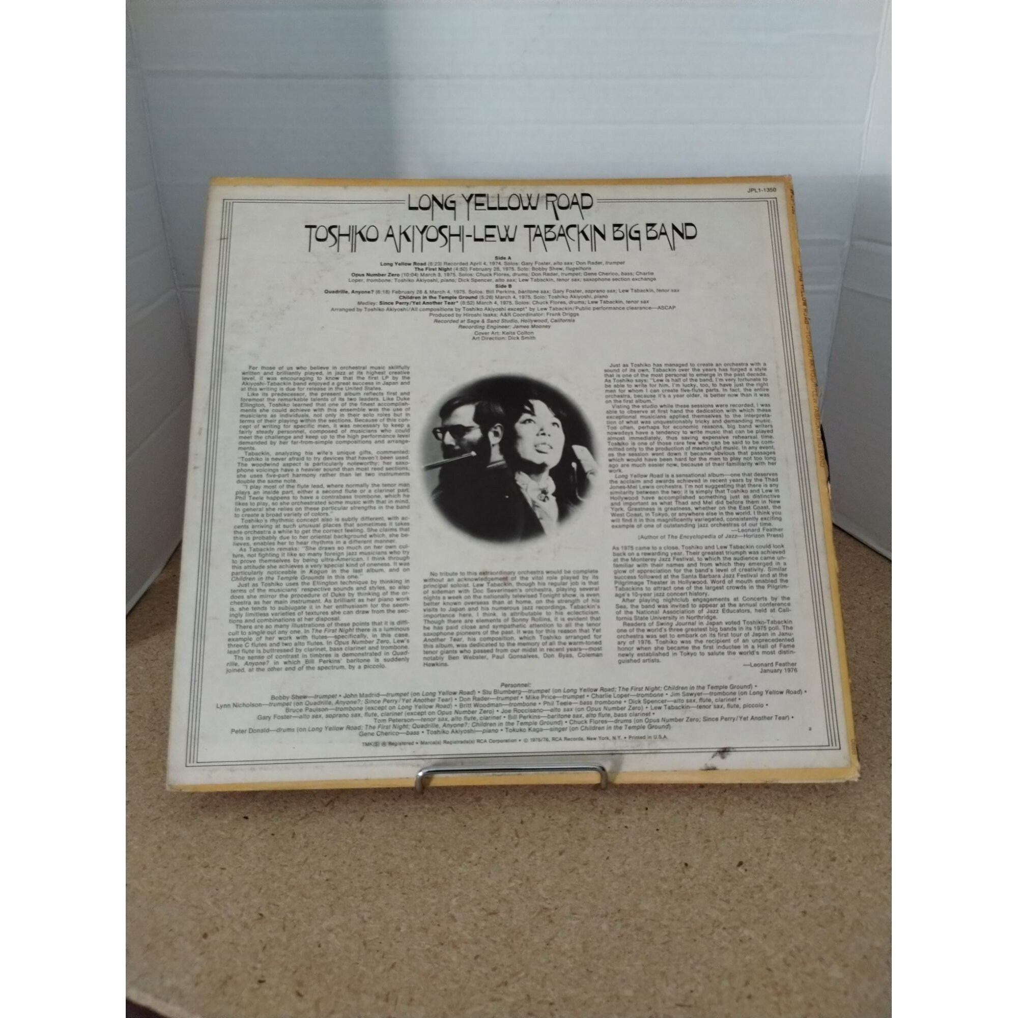 Toshiko Akiyoshi & Lew Tabackin Big Band, Long Yellow Road, RCA