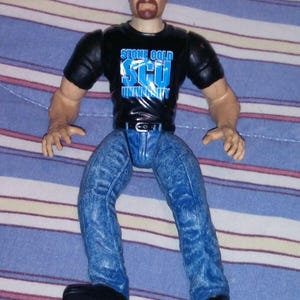 Stone Cold Steve Austin Wrestling Action Figure 1997 WWE Jakks