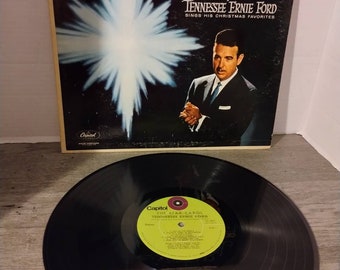 Tennessee Ernie Ford The Star Carol 1960's Christmas LP Vinyl Record SM1071