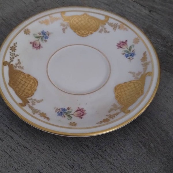 Hutschenreuther Gelb Bavaria Germany Turvel Saucer