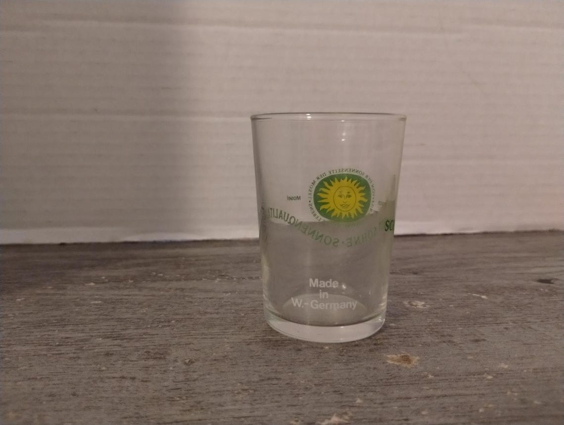 Schmitt Sohne Longuich Mosel Wine Beer Taste Tester Shot Glass W ...