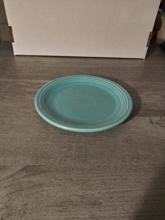 Fiestaware Turquoise Salad Dessert Plate Fiesta 1/4