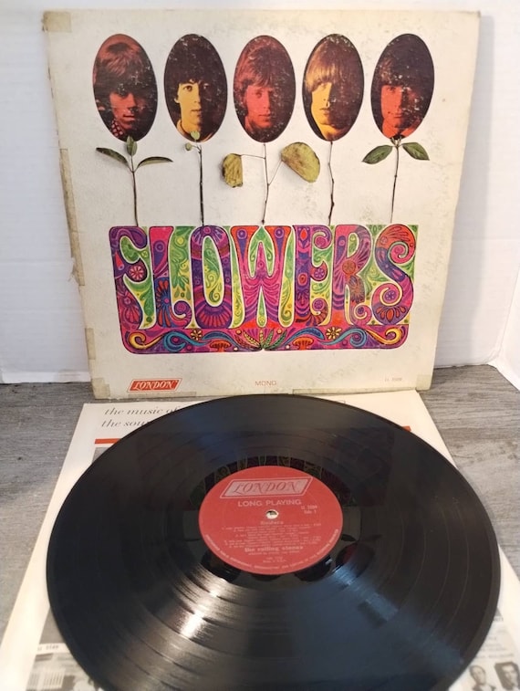 1967 the Rolling Stones Flowers LP Mono Vinyl LL3509 London