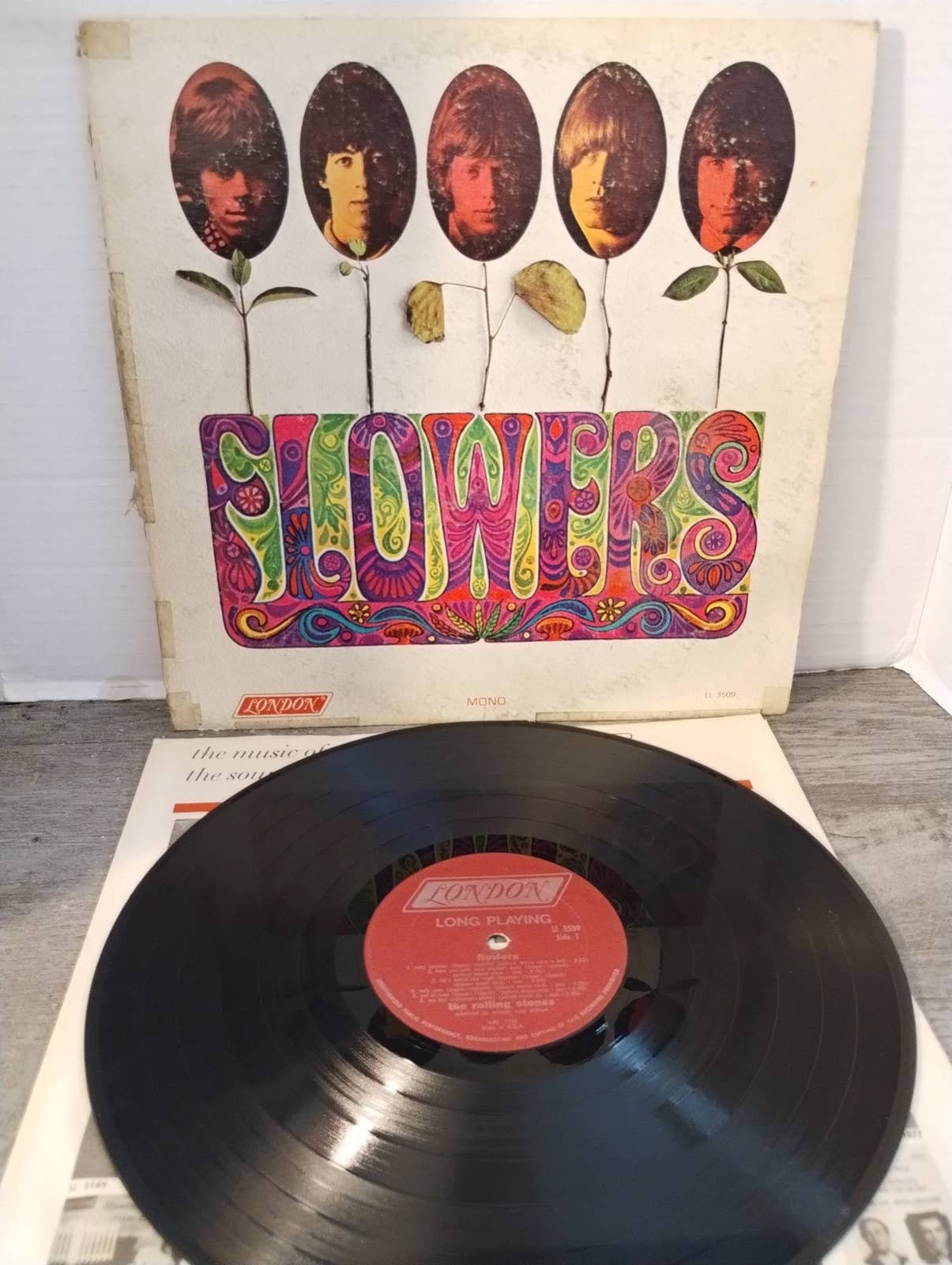 UK輸出Org ローリングストーンズ Flowers Stereo The Rolling Stones – Flowers – Vinyl (LP, Compilation