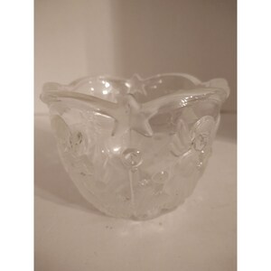 Mikasa Christmas Frosted Votive Tea Light Candle Holder Made In Germany