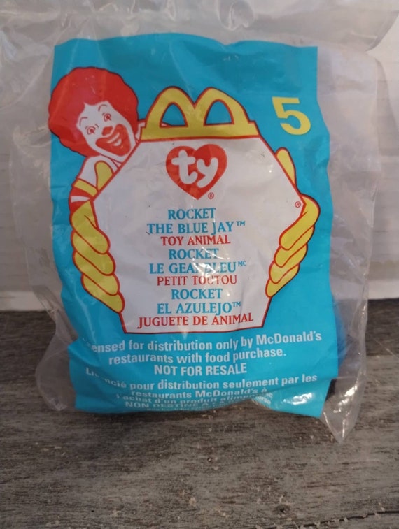 New Sealed Package Rocket The Blue Jay McDonalds 1