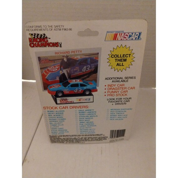 NASCAR Jimmy Means #52 Stock Car Vintage Racing Champions Die Cast