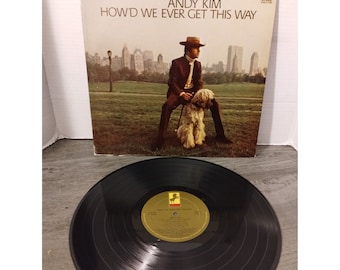 ANDY KIM Lp - STEED St37001 How'd We Ever Get This Way (1968)