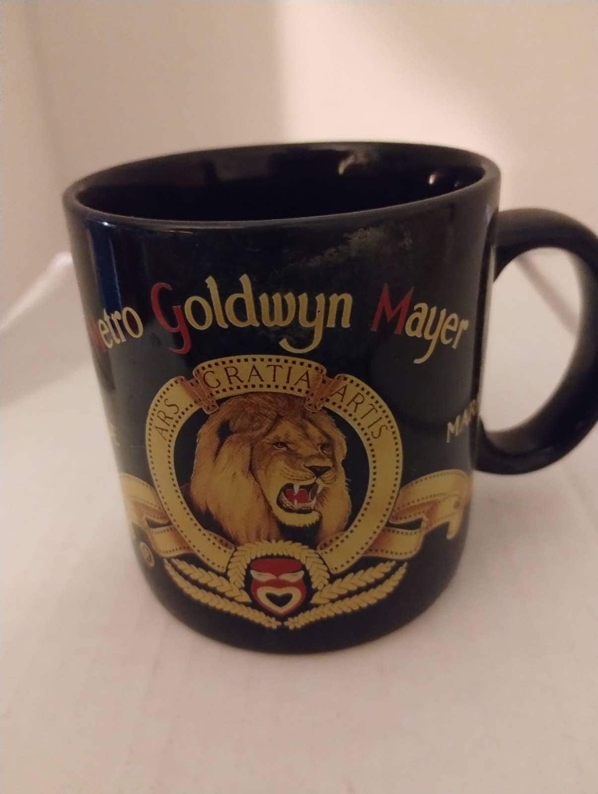 MGM メトロ ゴールドウィン メイヤー ブラック コーヒー マグ ライオン