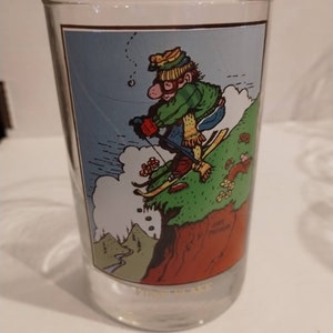 Arby's Collectors Series 1982 First Flake Glass Gary Patterson Cartoonist