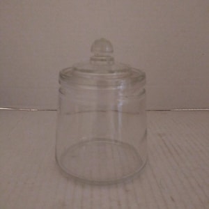 No. 4 Vintage Glass Mustard Jar