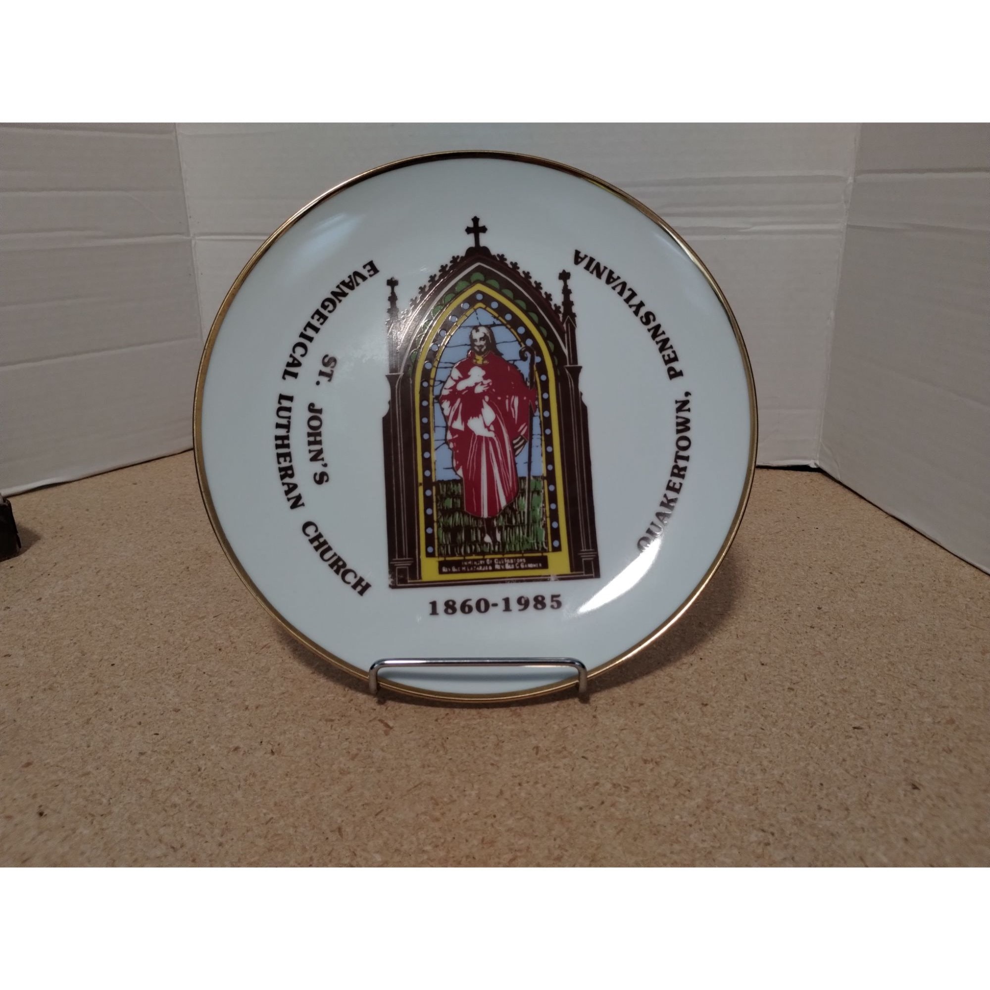 Lutheran Church Plate - Etsy