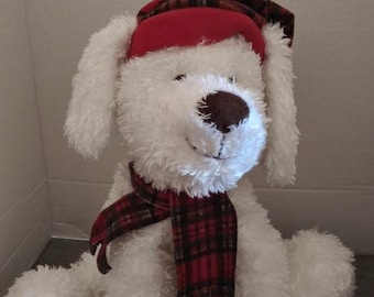 Gund Flurry 45425 Plush Stuffed White Puppy Dog Animal 13