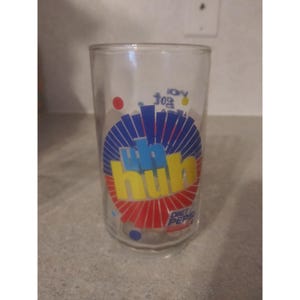 Vintage Diet Pepsi Uh Huh You Got The Right One Baby Ray Charles Drinking Glass