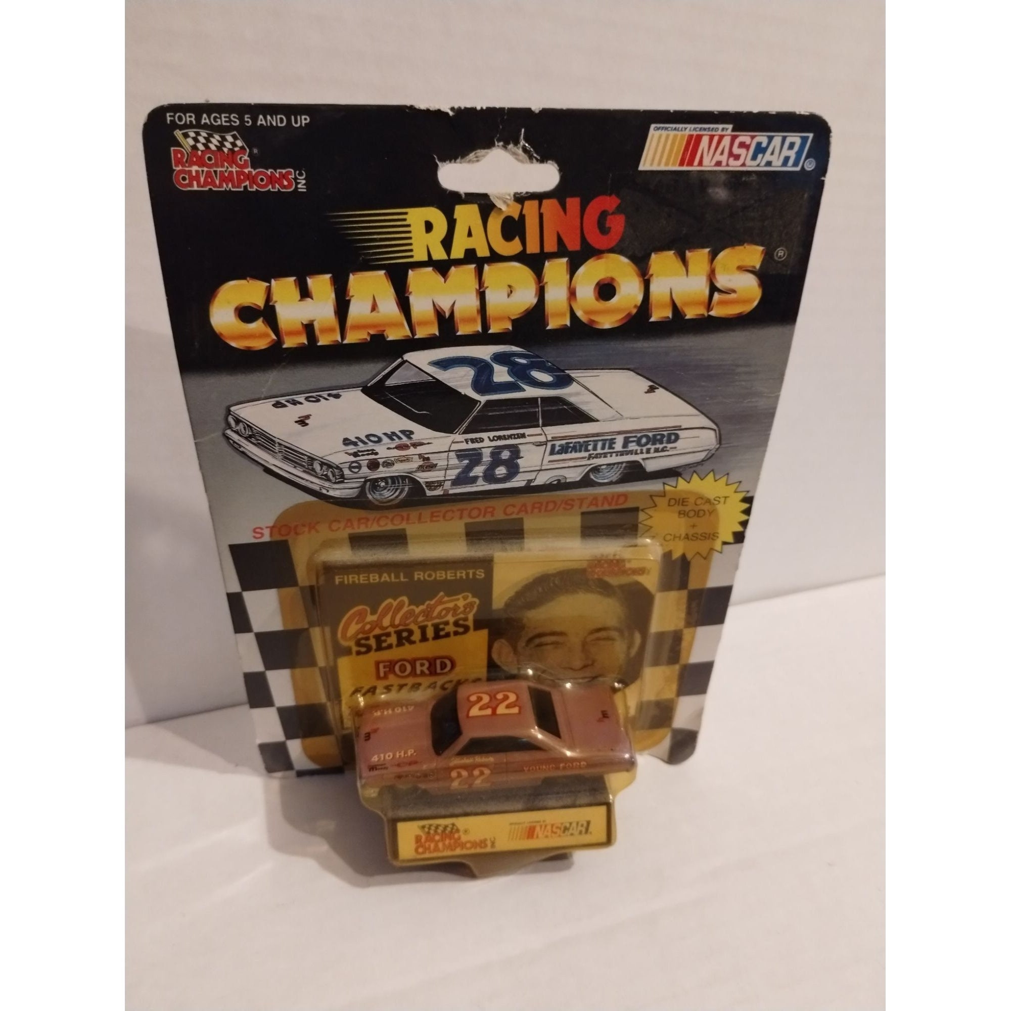 1992 Racing Champions Ford Stock Car #22 Fireball Roberts 1:64 - Etsy