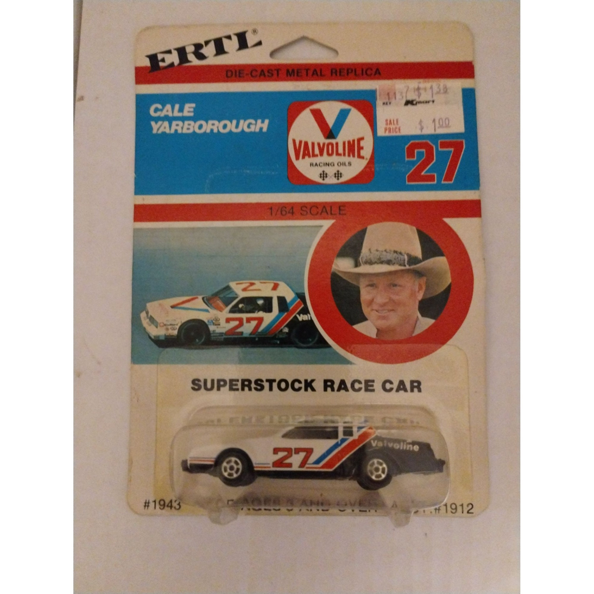 Ertl NASCAR Carl Yarborough 27 Package #1943 - Etsy
