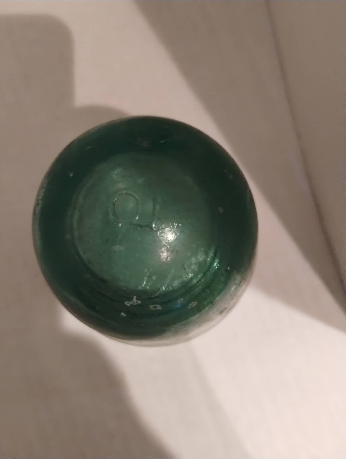 Green Glass Insulator Brookfield New York 5 Etsy