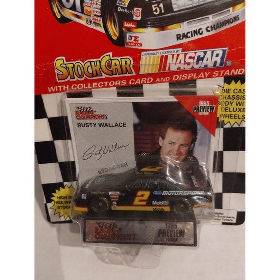 Racing Champions 1995 Preview Edition Rusty Wallace #2 - Etsy