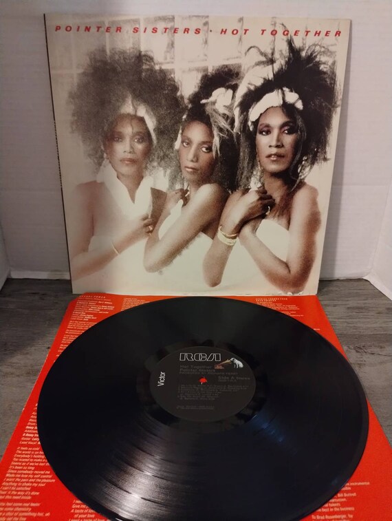Pointer Sisters LP Hot Together 1986 RCA Victor 5609-1-R Funk