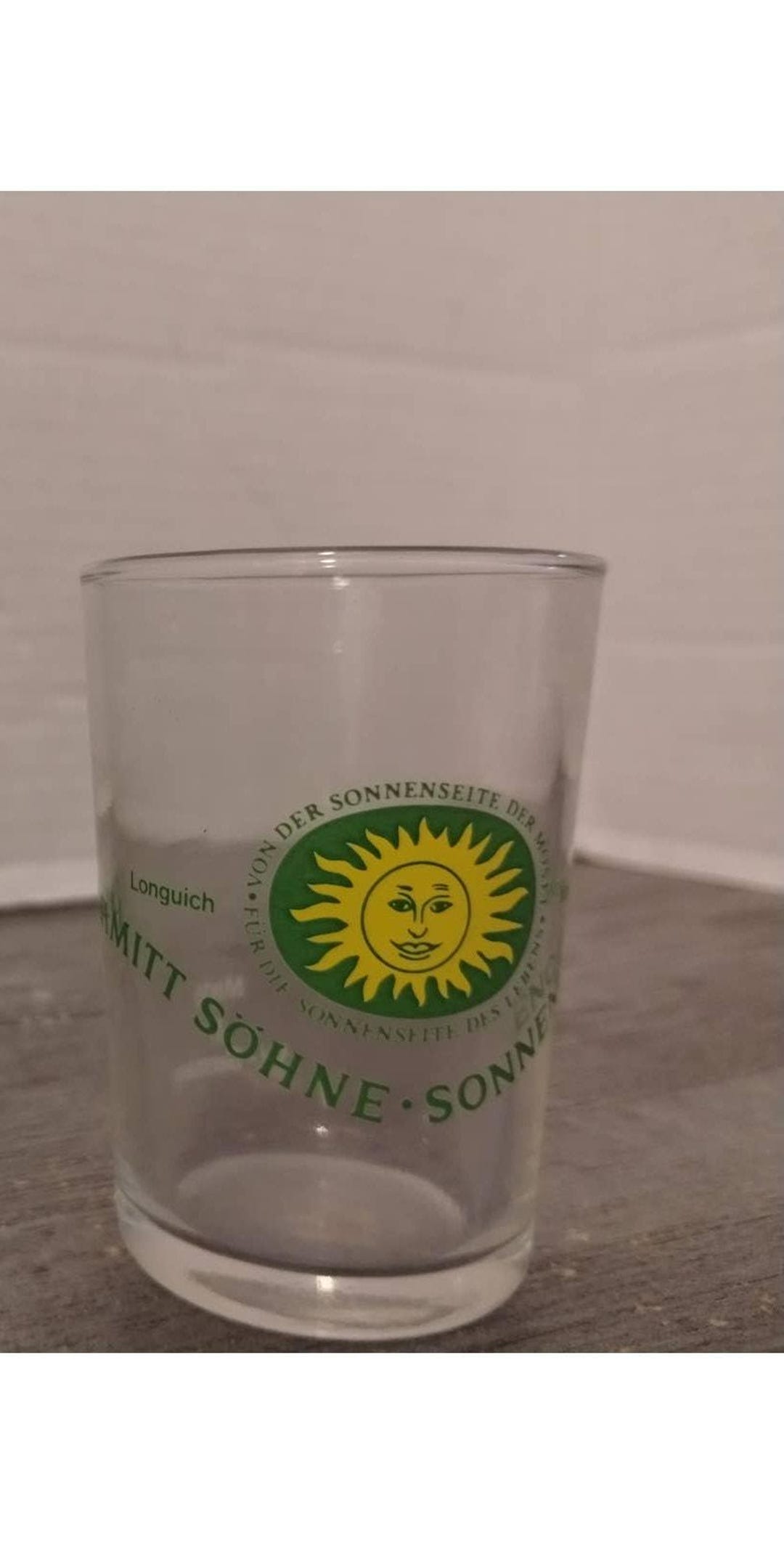 Schmitt Sohne Longuich Mosel Wine Beer Taste Tester Shot Glass W ...