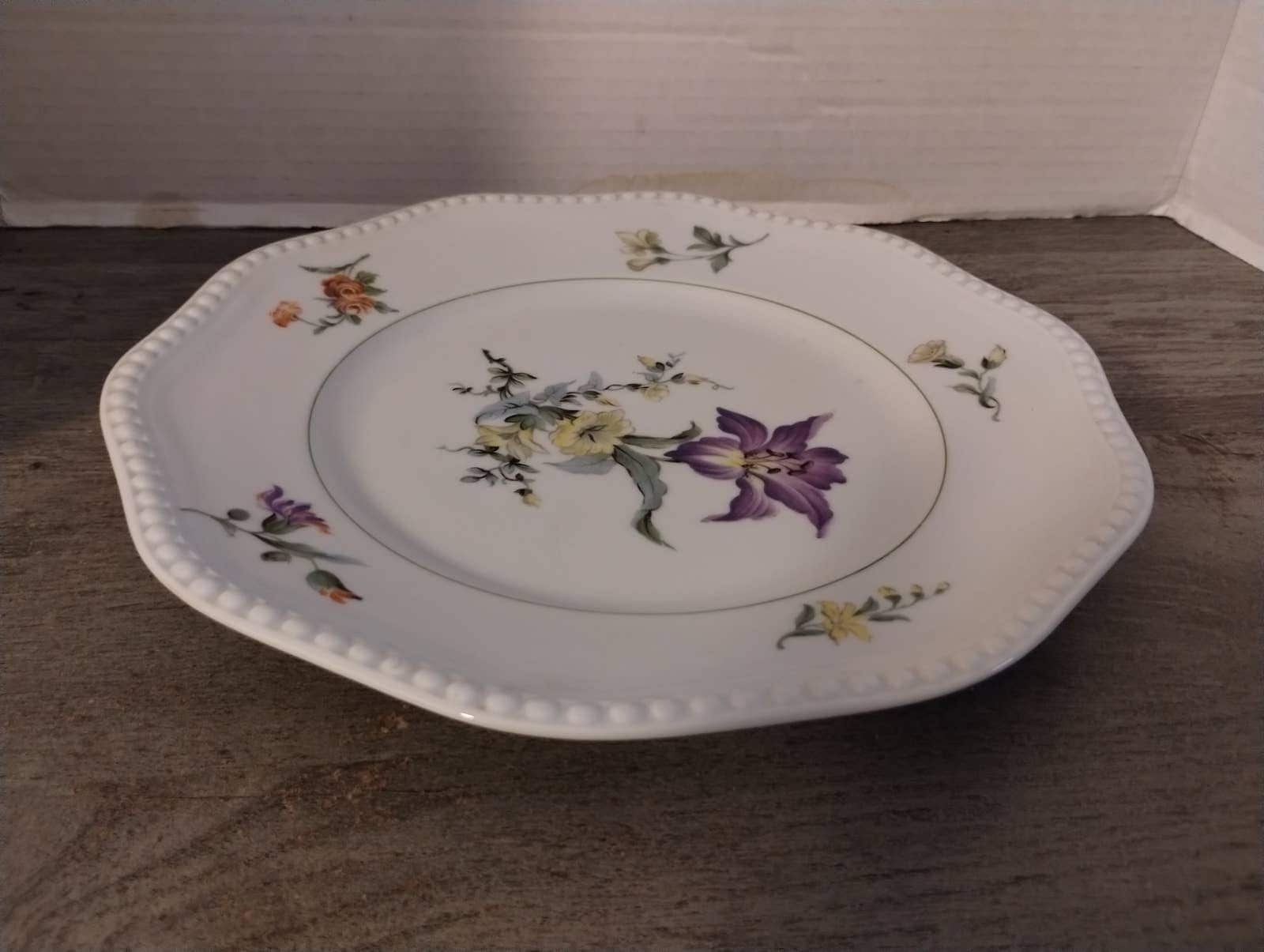 Modell Ph Rosenthal Bavaria Floral Porcelain 10 1/4