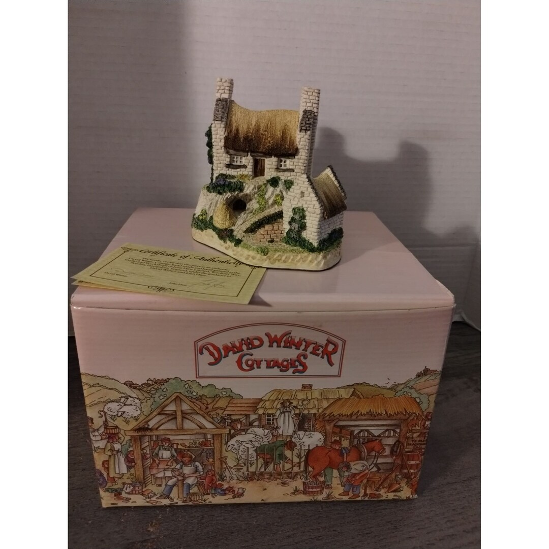 1991 David Winters Cottages Secret Shebeen Irish Collection Box COA - Etsy