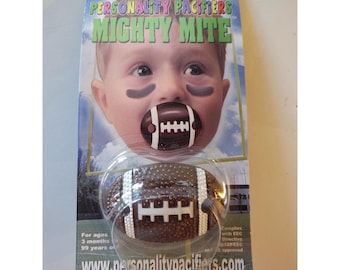 Billy-Bob Personality Pacifiers Mighty Mite Set of 2 Baby Pacifiers