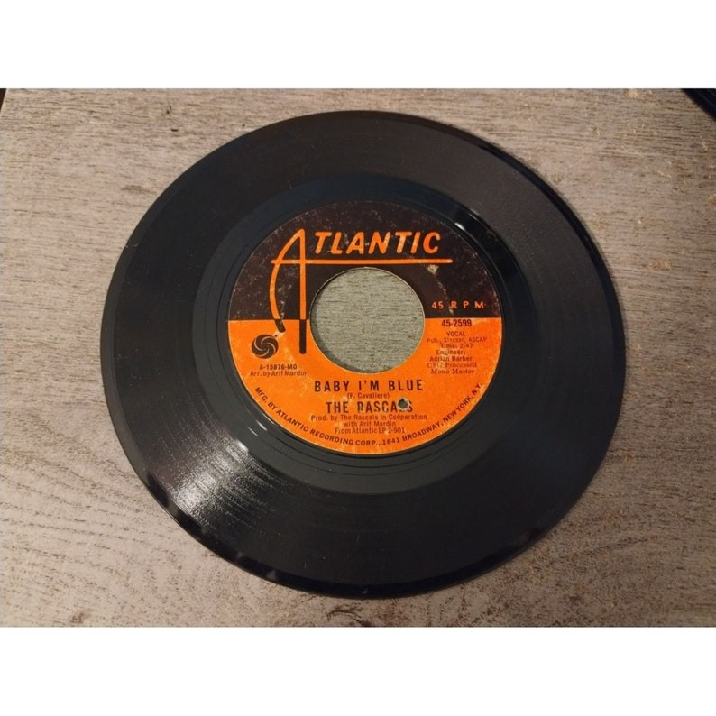 The Rascals Heaven Baby I'm Blue 1969 Atlantic 45-2599 7' 45 - Etsy