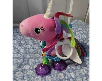 Lamaze UNICORN 8" Plush Stuffed Infant / Baby Toy