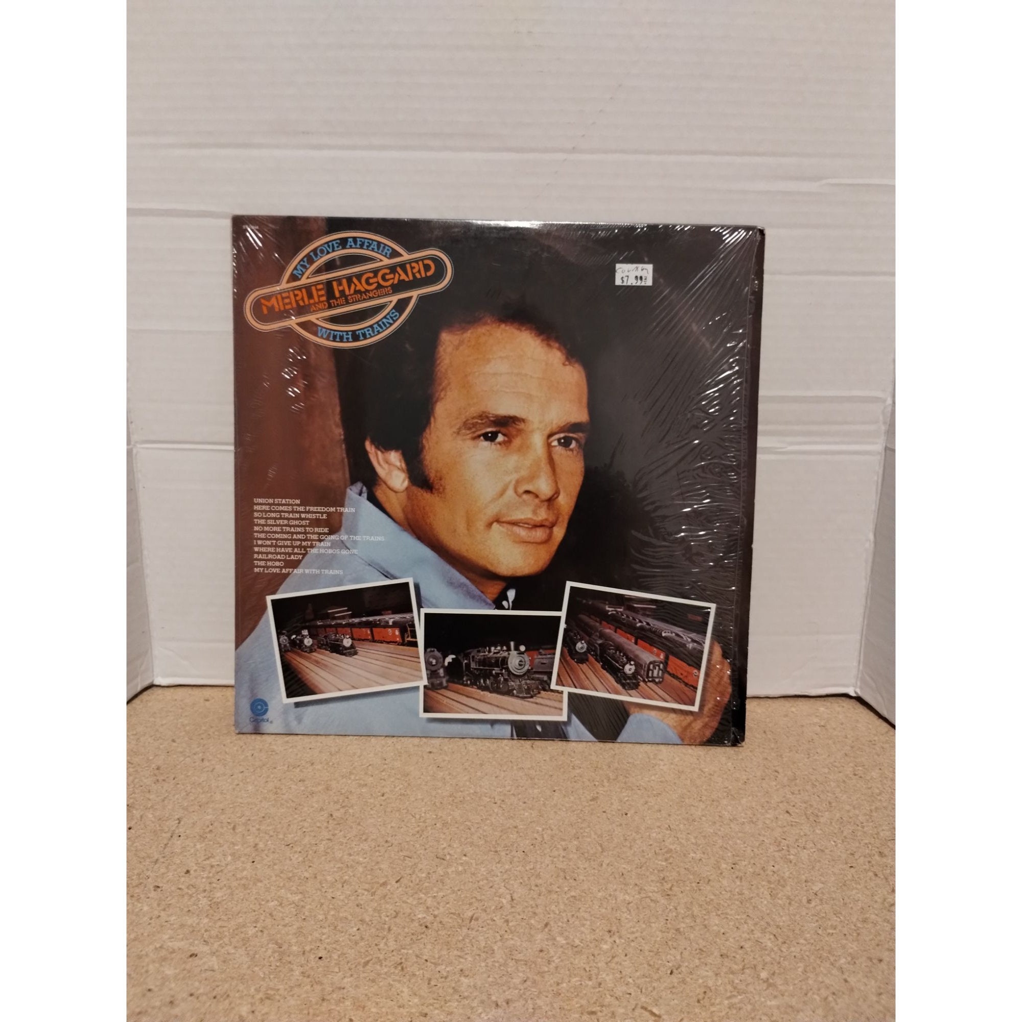 Merle Haggard My Love Affair With Trains LP ST11544 1976 - Etsy