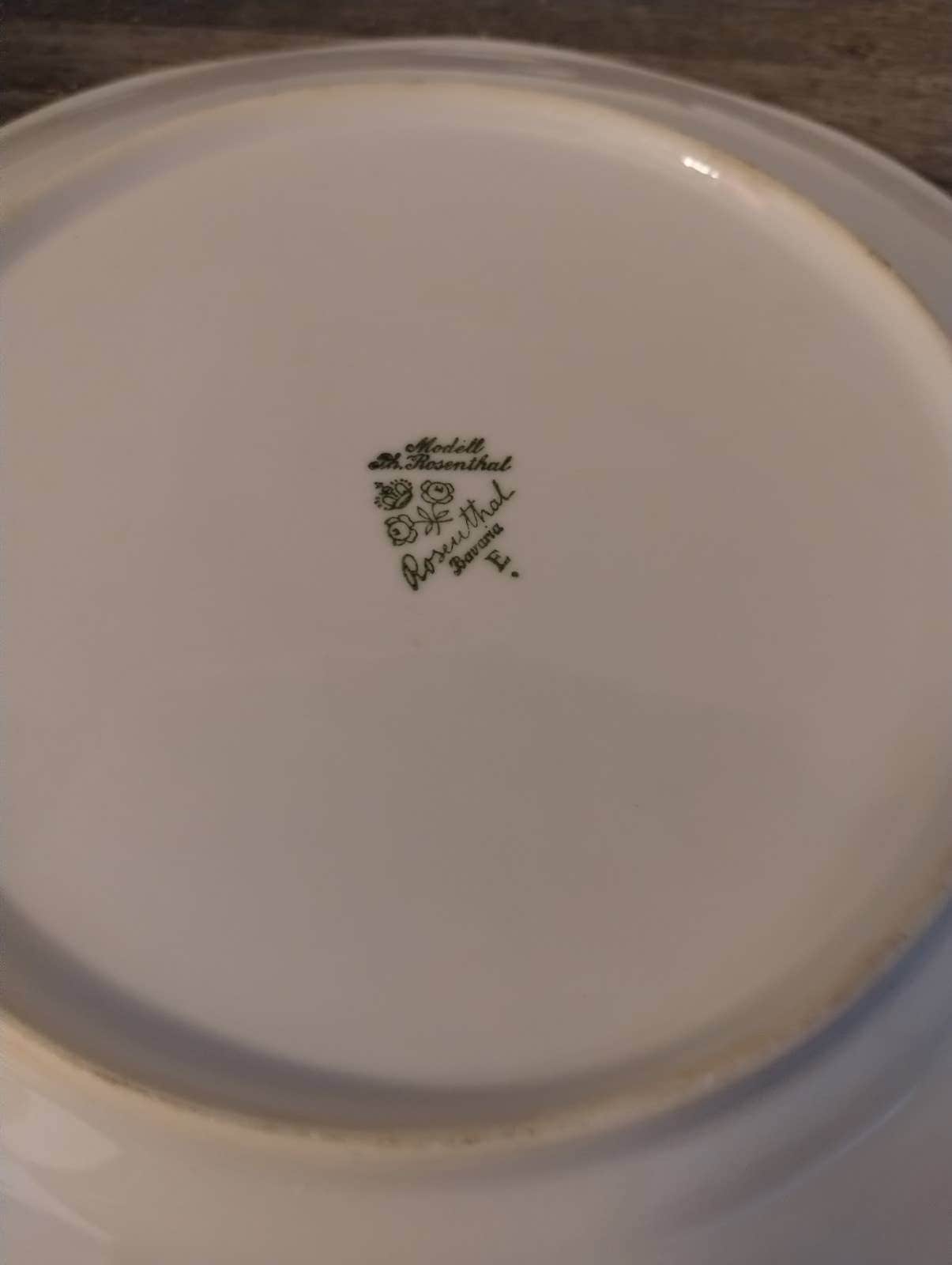 Modell Ph Rosenthal Bavaria Floral Porcelain 10 1/4