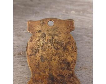 Antique Advertising Paper Clip LF Grammes & Sons Allentown PA