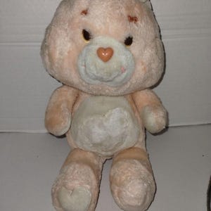 1983 Kenner Care Bears Friend Bear Sunflower 13" Plush Animal Carebear No Patch