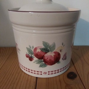 Treat Jar & Lid Delicious PFALTZGRAFF