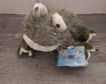Webkinz Plush Ganz HM001 NEW With Sealed Code Frog
