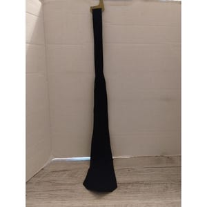 Classic Black Mens Neck Tie 46&quot; Formal Wear Accessory Polyester Adjustable
